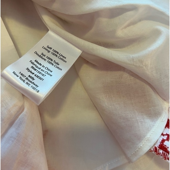 MILLY ESTEE CROSS STITCH EMBROIDERED
COLOR: HDX CORAL - Picture 12 of 16